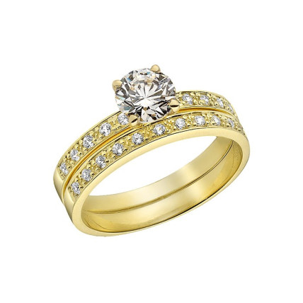Δαχτυλίδι Χρυσό 14K (RI472 - RY155)